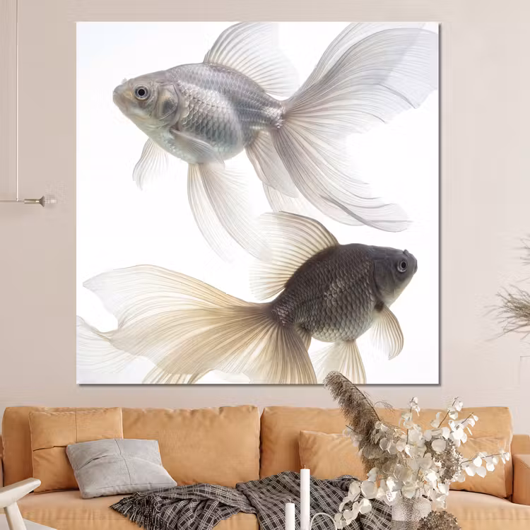 Forex - Goudvissen - Modern - Wit — 4