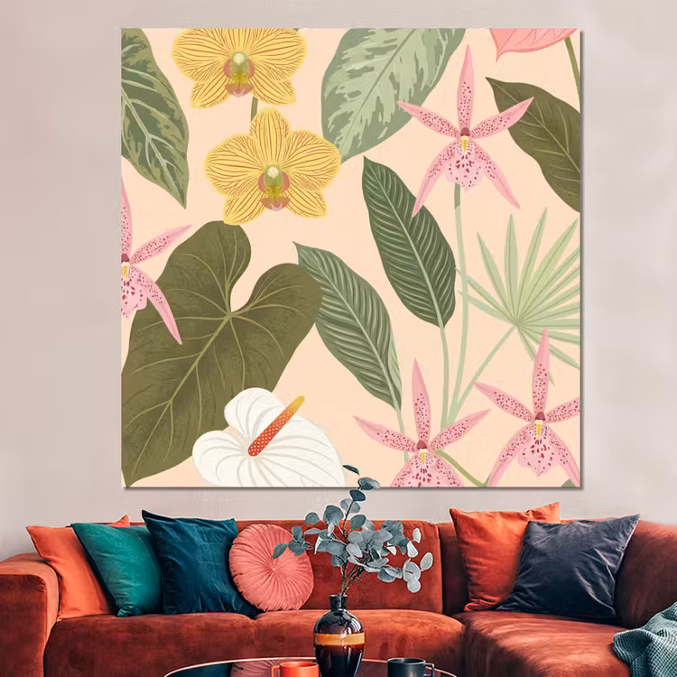 Forex - Patroon - Bloemen - Kleurrijk — 3