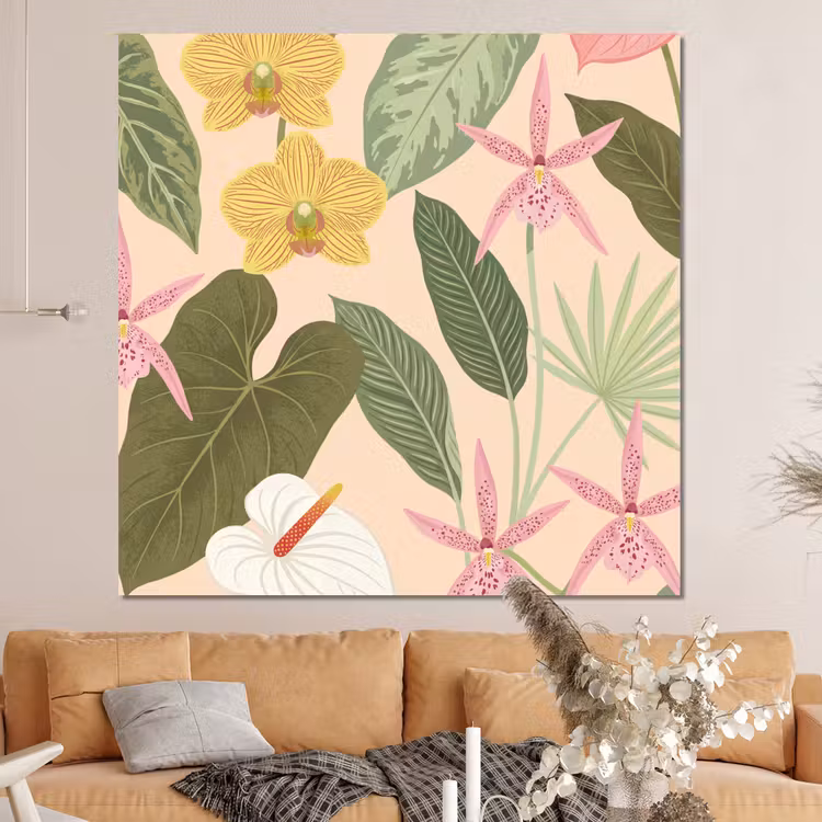 Forex - Patroon - Bloemen - Kleurrijk — 4