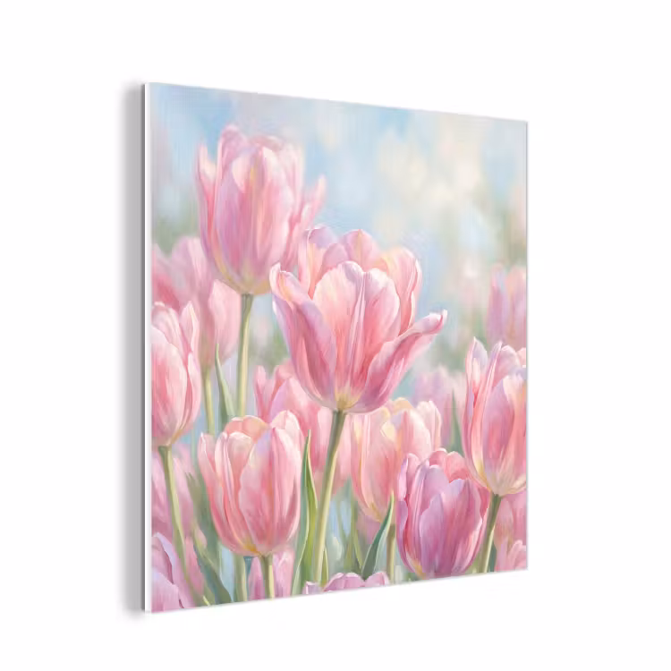 Forex - Tulpen - Veld - Lente - Roze — 1