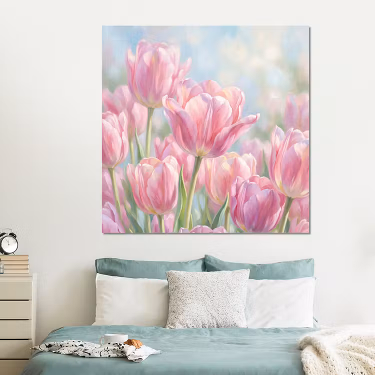 Forex - Tulpen - Veld - Lente - Roze — 2