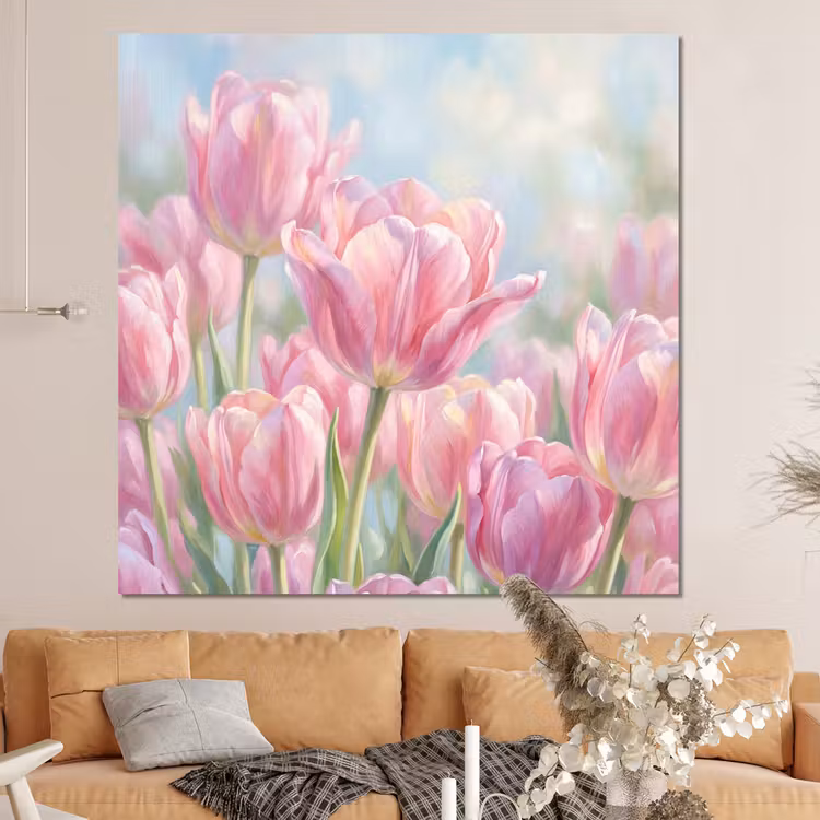 Forex - Tulpen - Veld - Lente - Roze — 4