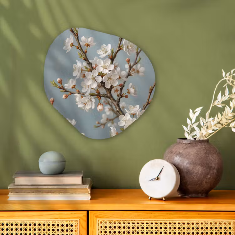 Organisch schilderij - Forex - Botanisch - Stilleven - Blauw — 2