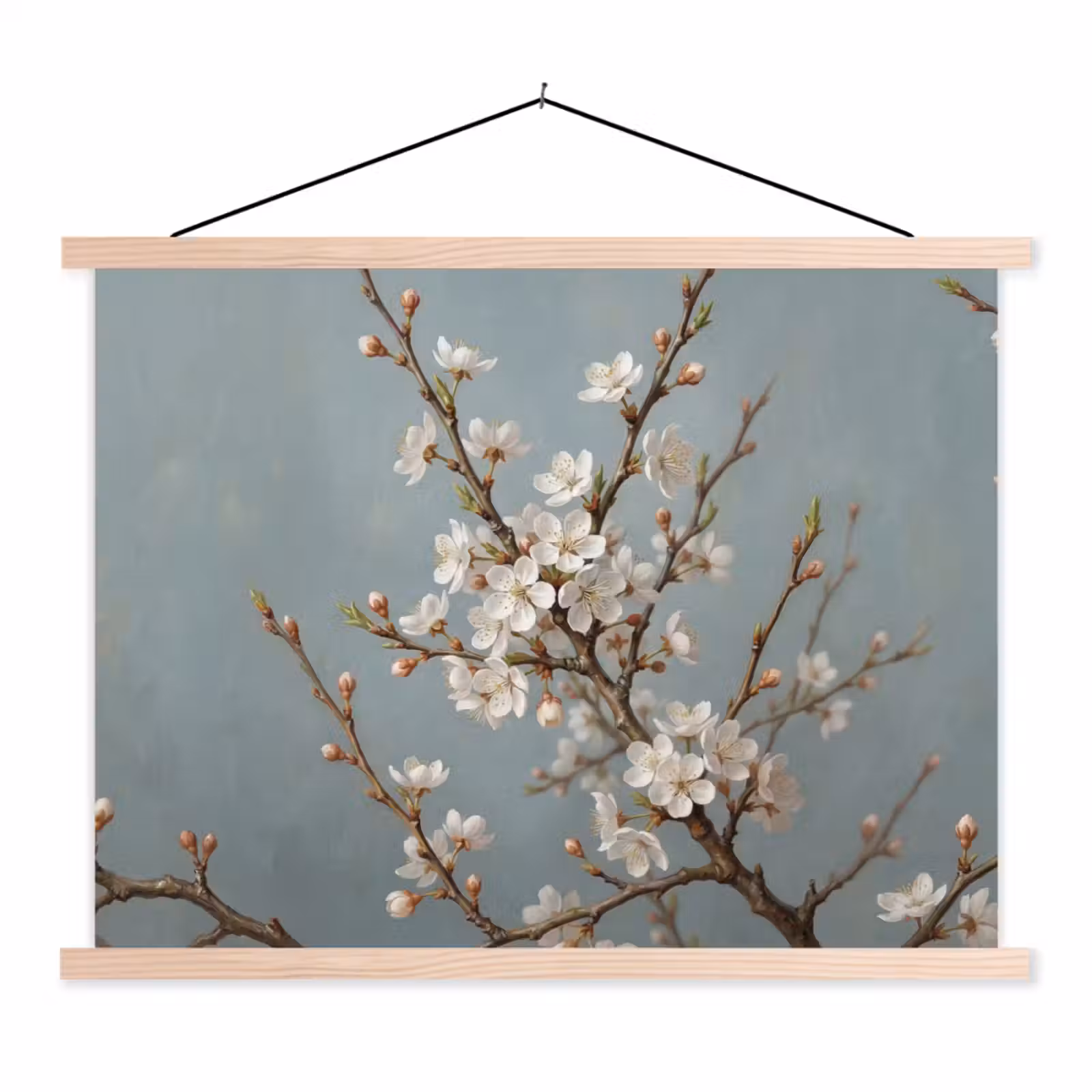 Schoolplaat - Botanisch - Stilleven - Blauw — 1