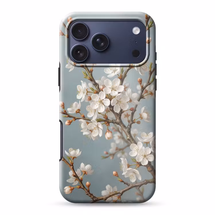 Telefoonhoesje Toughcase - Botanisch - Stilleven - Blauw