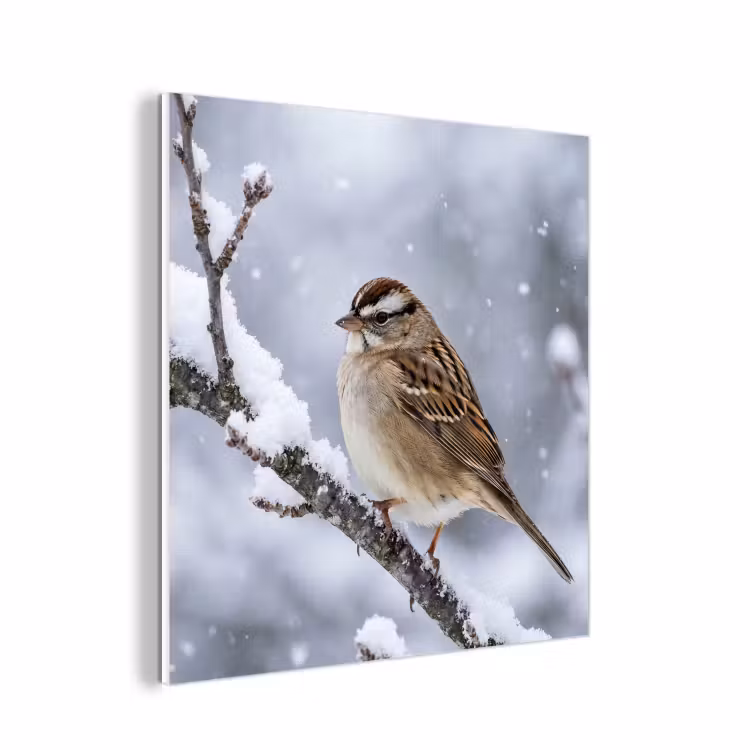Forex - Vogel - Tak - Sneeuw - Winter — 1