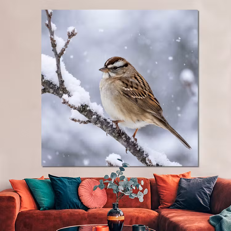 Forex - Vogel - Tak - Sneeuw - Winter — 3