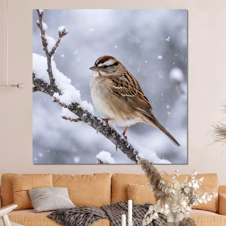 Forex - Vogel - Tak - Sneeuw - Winter — 4