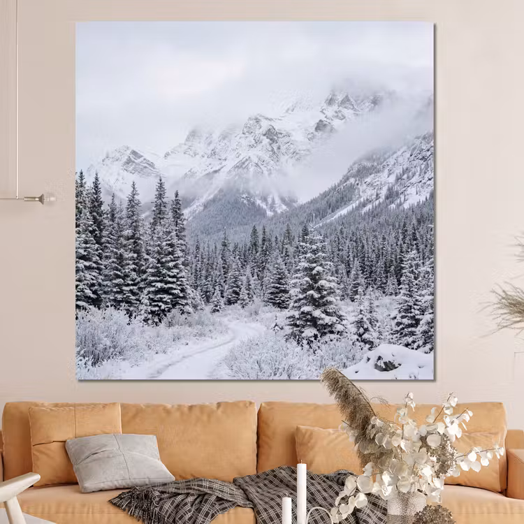Forex - Weg - Bergen - Sneeuw - Naaldbos - Avontuurlijk — 4