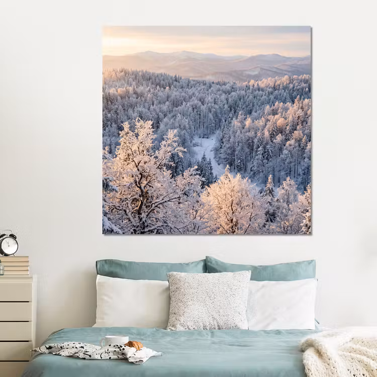 Forex - Bos - Bergen - Goud - Winter - Warm — 2