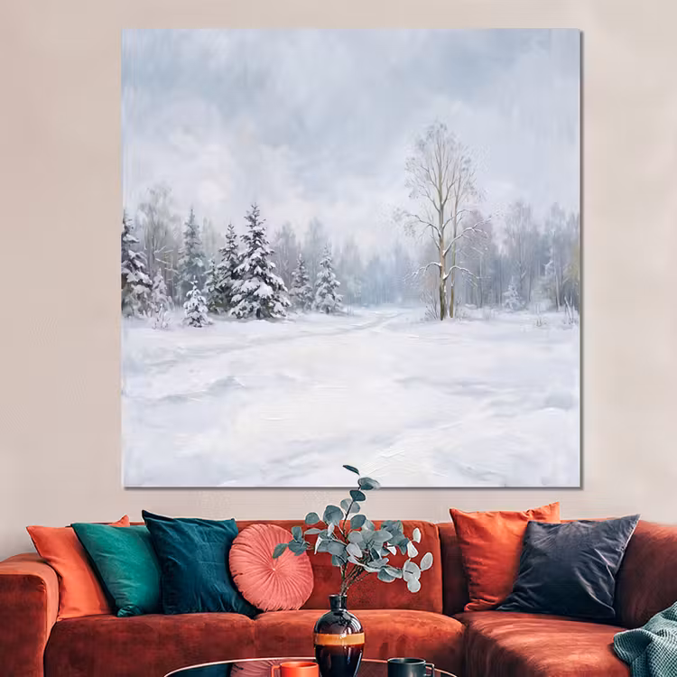 Forex - Bospad - Dennen - Sneeuw - Winter - Rustgevend — 3