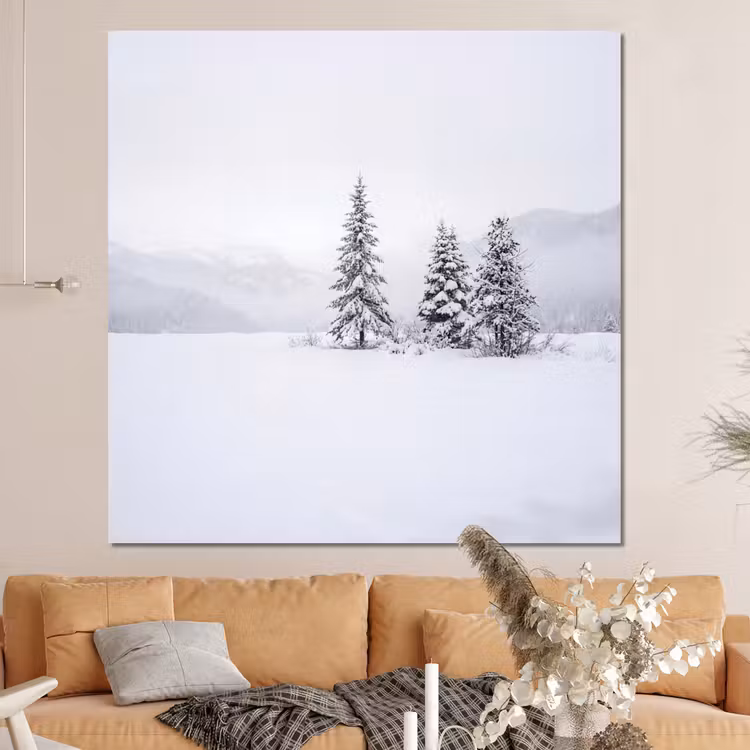 Forex - Fijnsparren - Sneeuw - Winter - Landschap - Stilte — 4