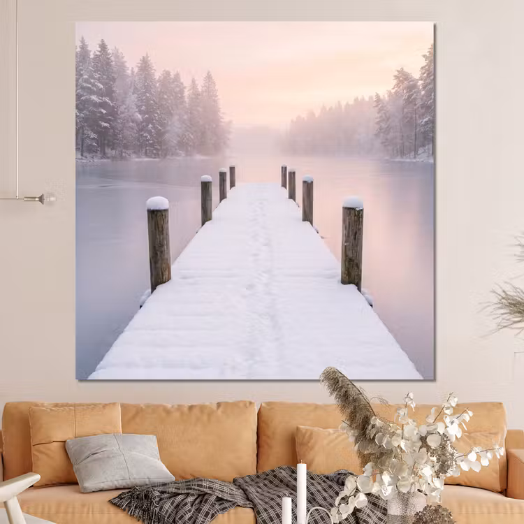 Forex - Steiger - Meer - Mist - Winter - Serene — 4