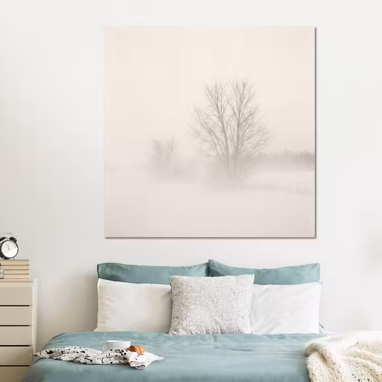Forex - Boom - Mist - Sneeuw - Winter - Minimalistisch — 2