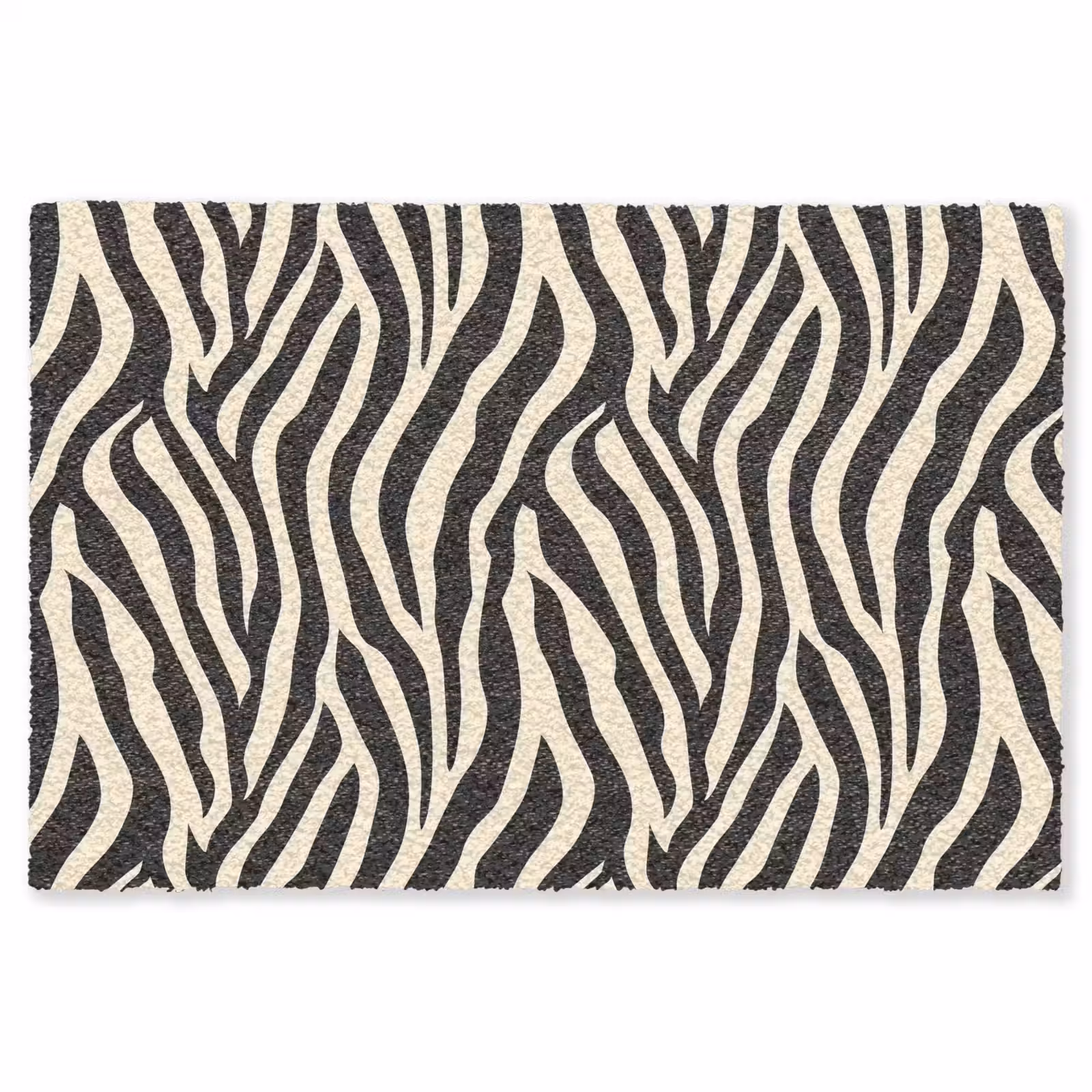 Vloerkleed - Zebra - Print - Klassiek - Zwart — 1