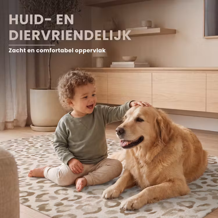 Vloerkleed - Luipaard - Klassiek - Beige — 7