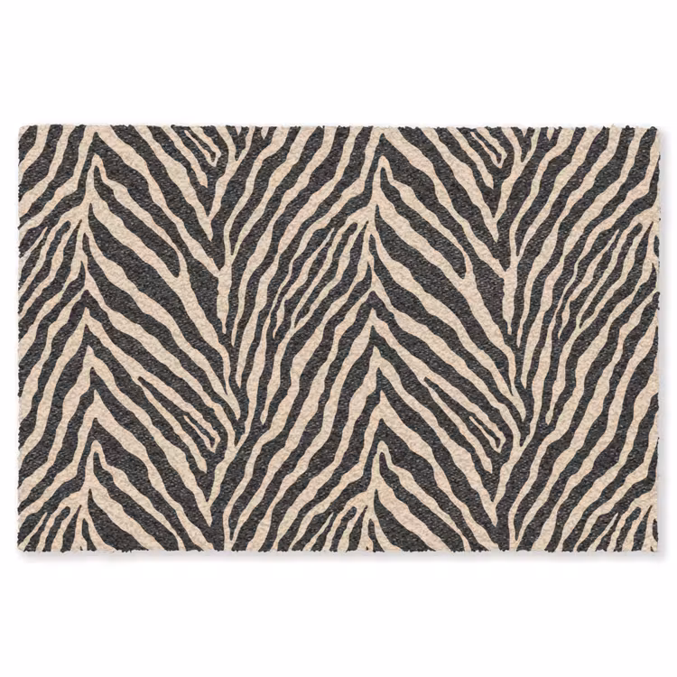 Vloerkleed - Zebra - Klassiek - Zwart — 1