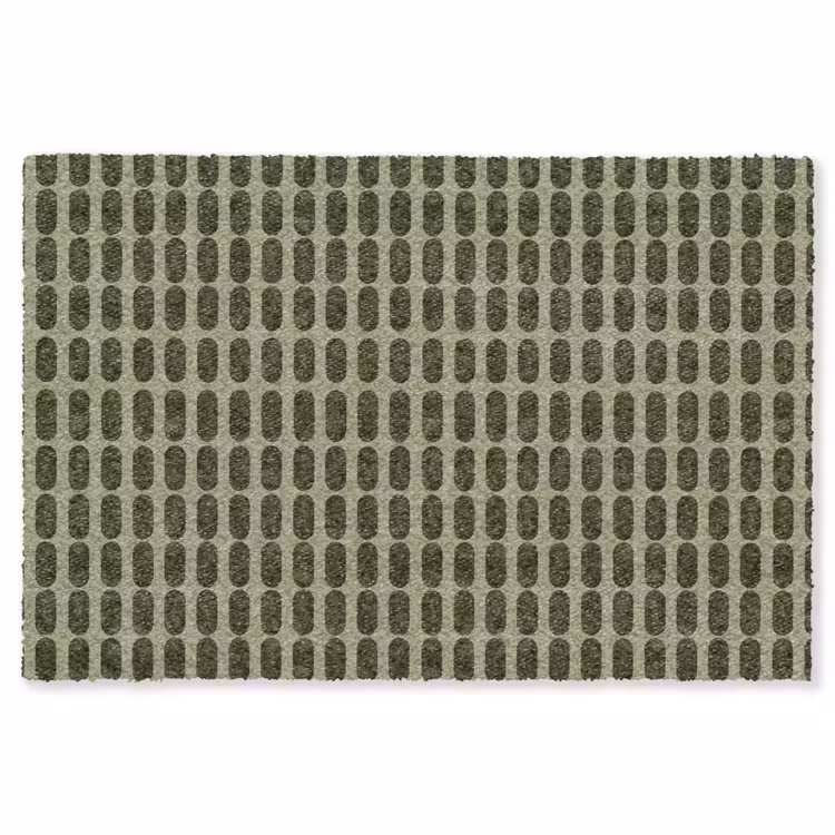 Vloerkleed - Ritmisch - Effect - Groen — 1