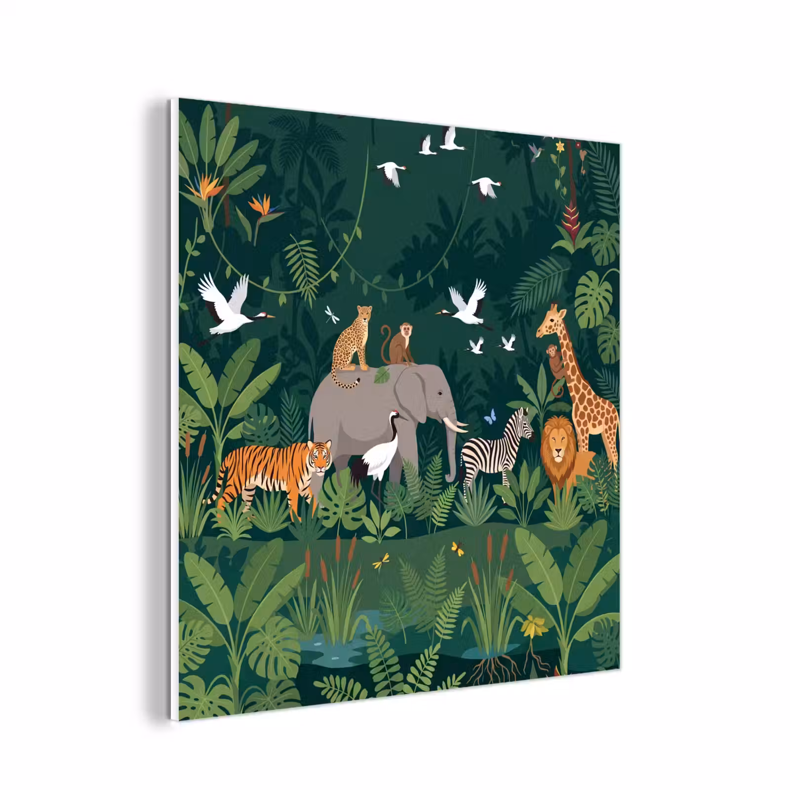 Forex - Tropisch - Jungle - Groen — 1