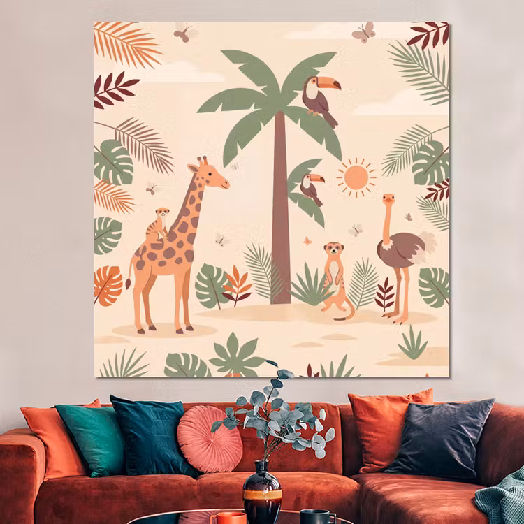 Forex - Dieren - Tropisch - Safari - Kleurrijk — 3