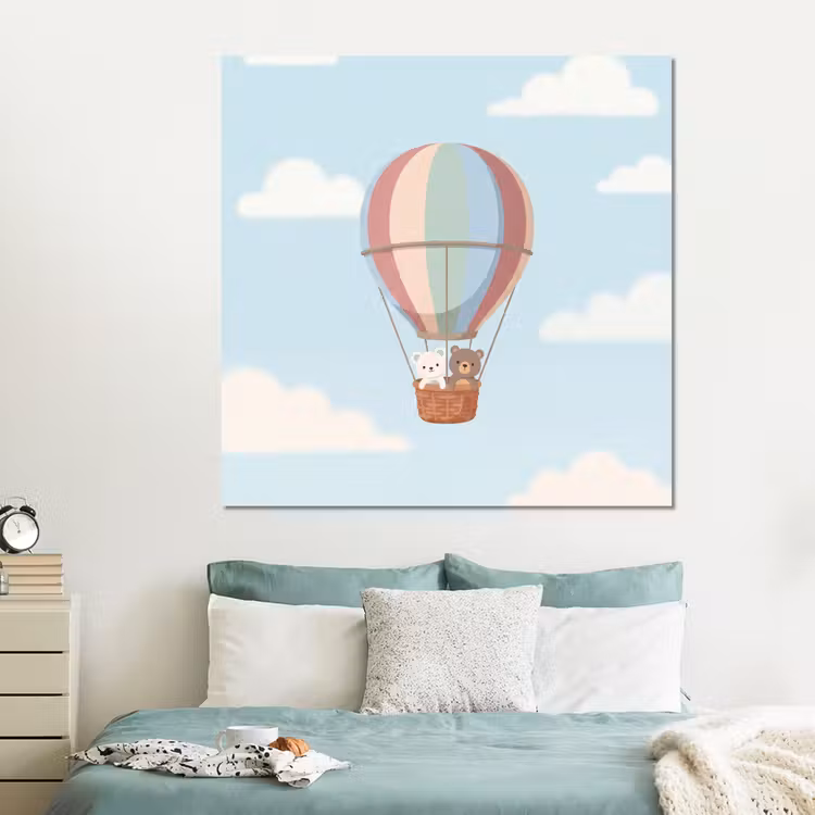 Forex - Luchtballon - Beren - Pastel — 2