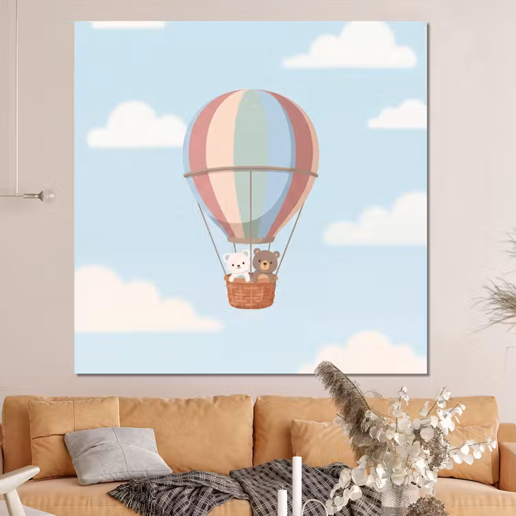 Forex - Luchtballon - Beren - Pastel — 4
