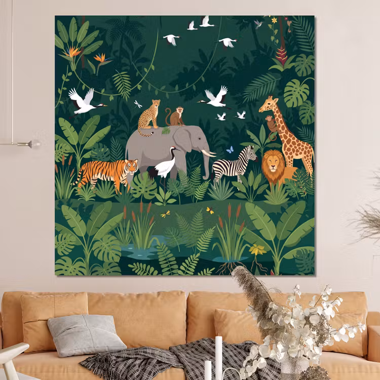 Forex - Tropisch - Jungle - Groen — 4