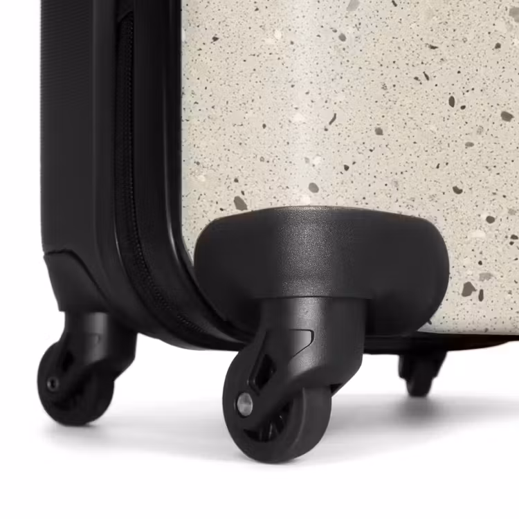 Koffer - Lichtbeige - Terrazzo - Grijs — 6