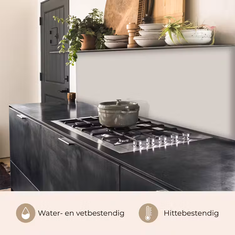 Keuken achterwand - Grijs - Licht - Herfst — 3