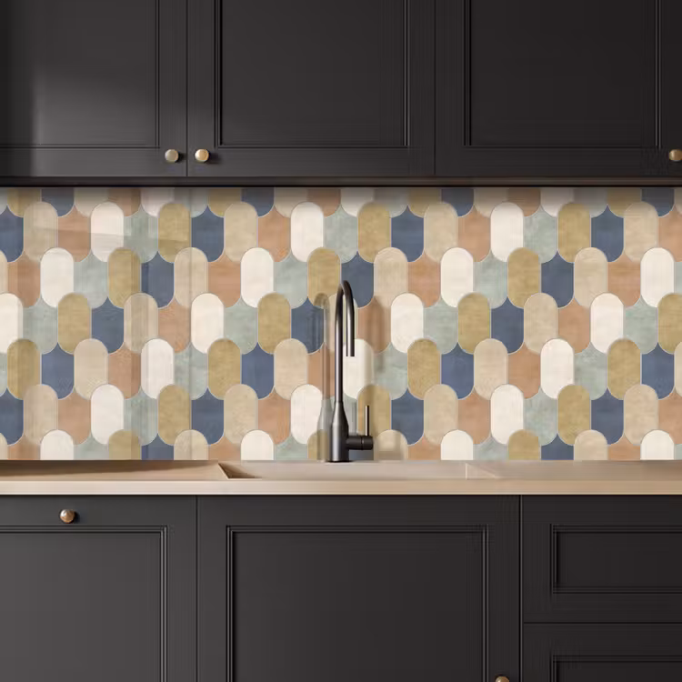 Keuken achterwand - Harmonie - Patroon - Kleurrijk — 6