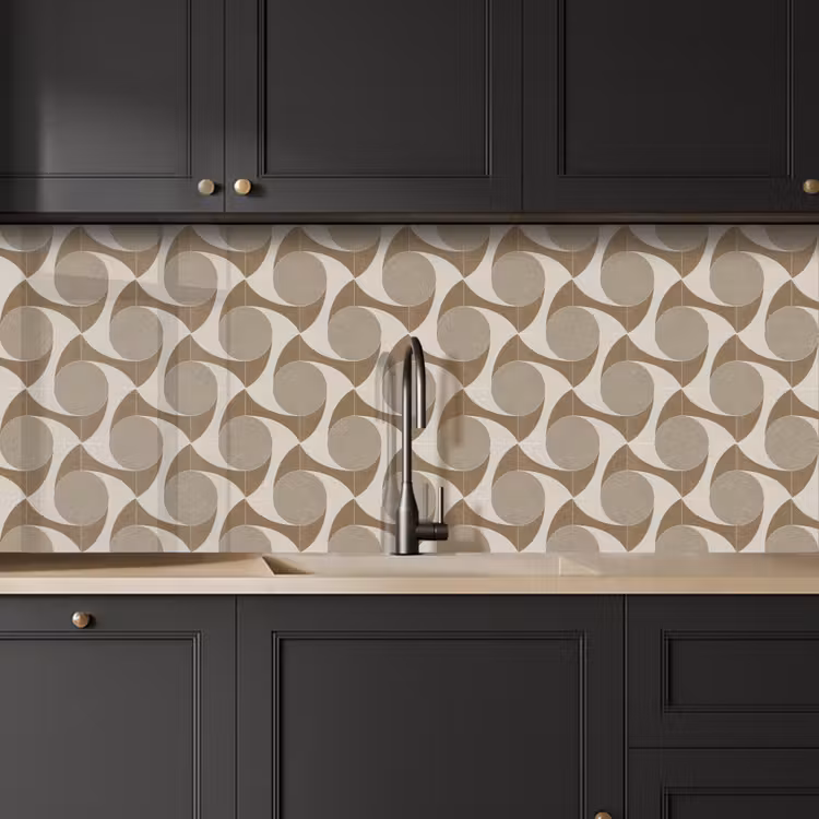 Keuken achterwand - Tijdloos - Evenwicht - Beige - Taupe — 6