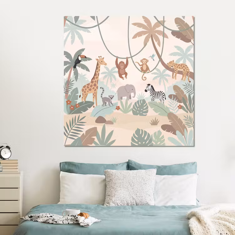 Forex - Jungle - Dieren - Groen — 2