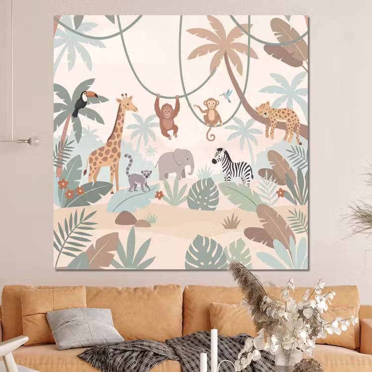 Forex - Jungle - Dieren - Groen — 4