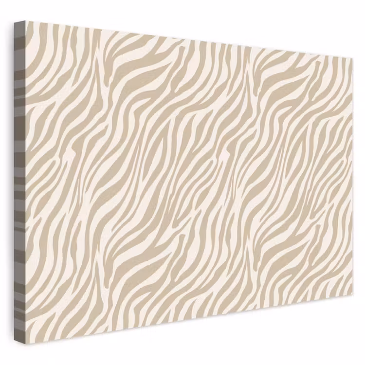 Buiten canvas - Zebra - Patroon - Beige