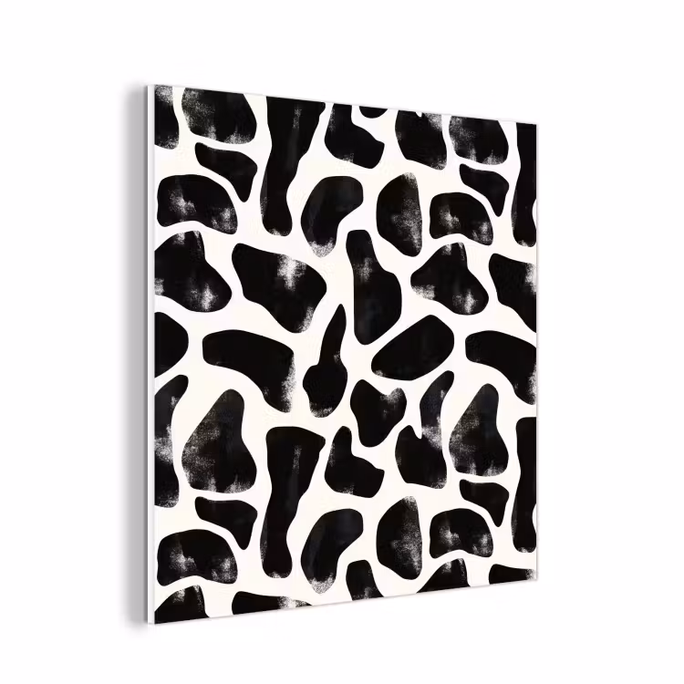 Forex - Dierenpatroon - Vlekken - Zwart - Wit — 1
