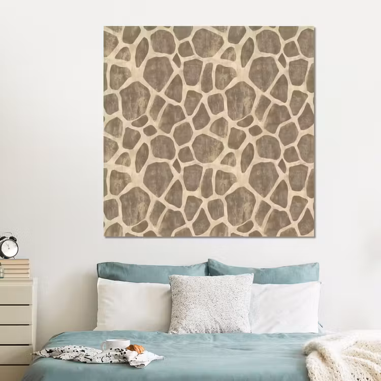 Forex - Giraf - Patroon - Beige - Bruin — 2