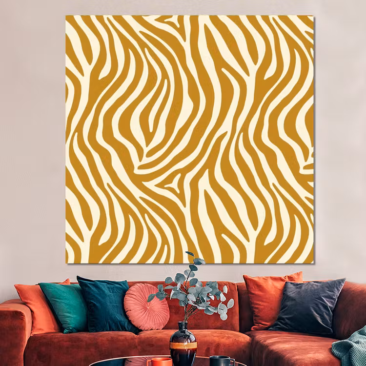 Forex - Zebra - Klassiek - Oker - Geel — 3