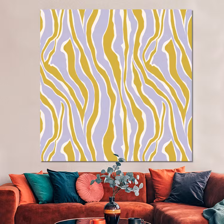 Forex - Zebra - Modern - Meerkleurig — 3
