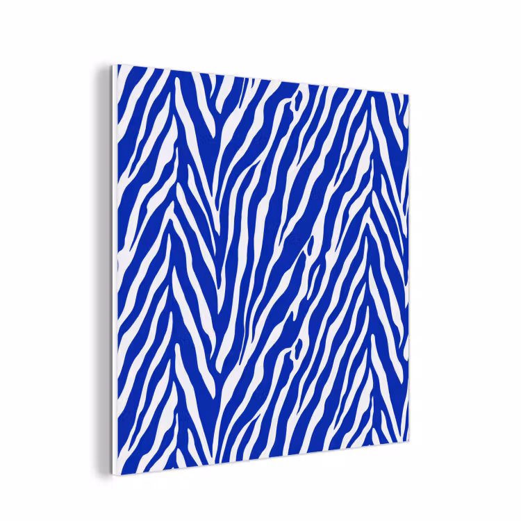 Forex - Zebra - Patroon - Kobalt - Blauw — 1