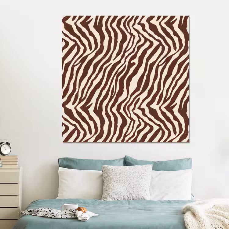 Forex - Zebra - Patroon - Zwart - Wit — 2