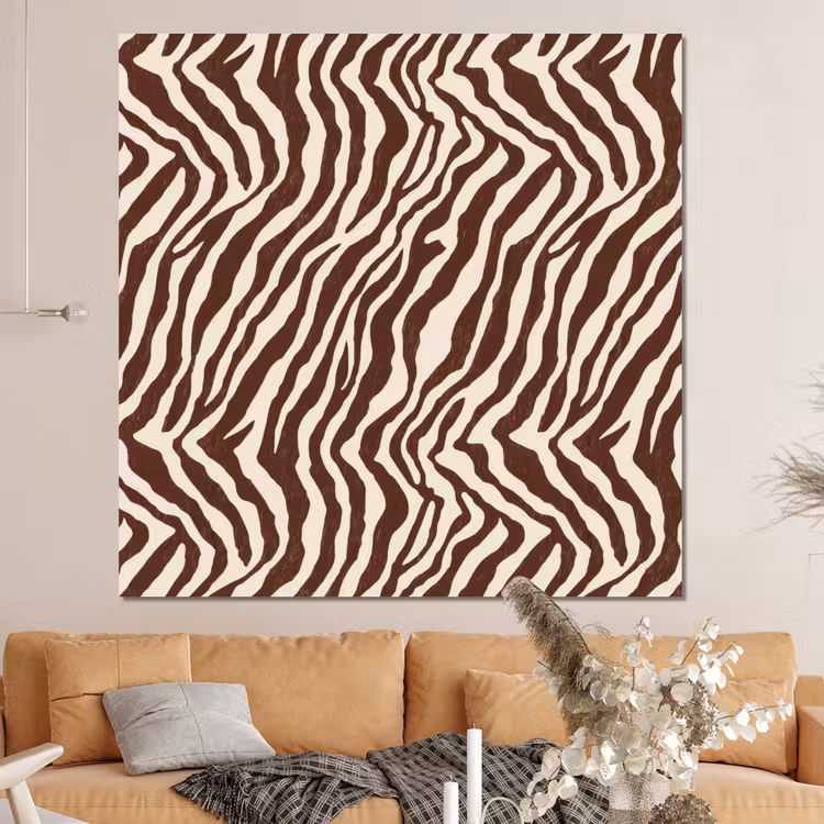 Forex - Zebra - Patroon - Zwart - Wit — 4