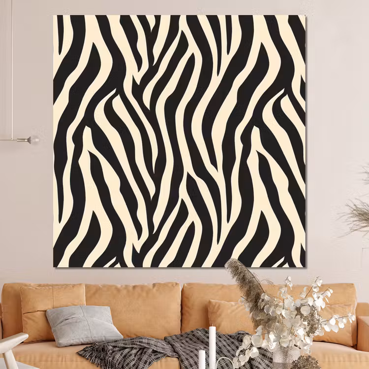 Forex - Zebra - Print - Klassiek - Zwart — 4