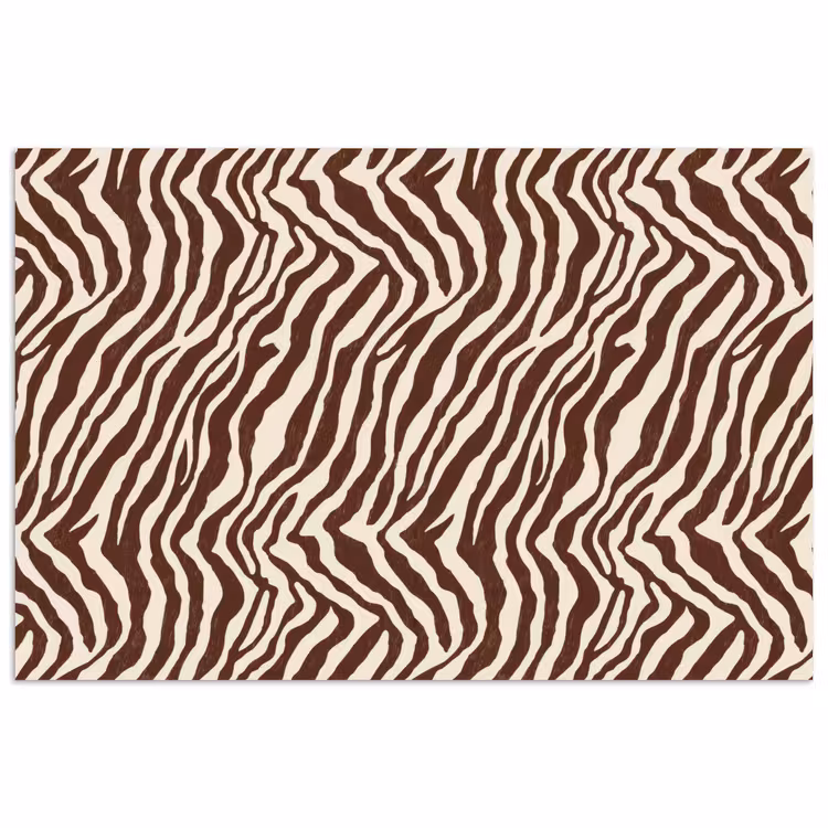 Poster - Zebra - Patroon - Zwart - Wit