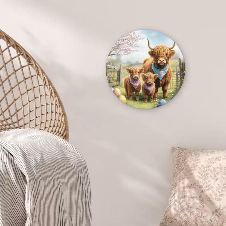 Muurcirkel - Schotsehooglanders - Paaseieren - Lente — 5