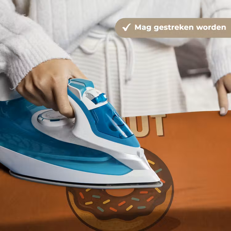 Wandkleed - Donut - Spikkels - Kleurrijk - Quote — 6