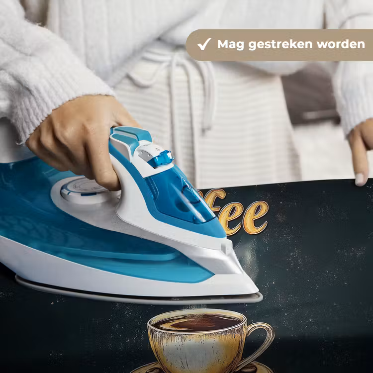 Wandkleed - Koffie - Schotel - Koffiebonen - Retro — 6