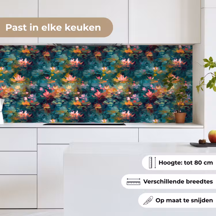 Keuken achterwand - Waterlelies - Vijver - Water — 4