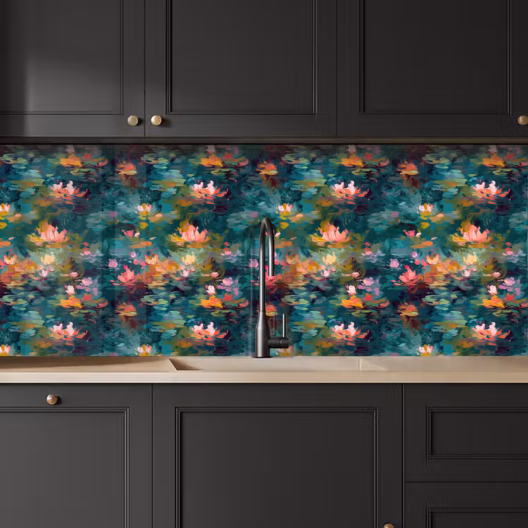 Keuken achterwand - Waterlelies - Vijver - Water — 6