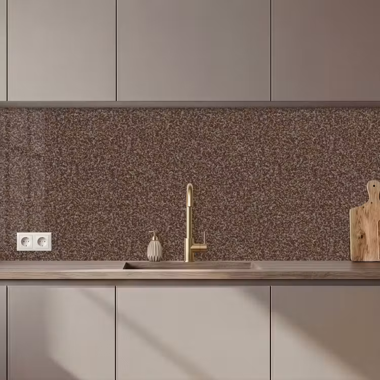 Keuken achterwand - Ruw - Roest - Donkerbruin — 1