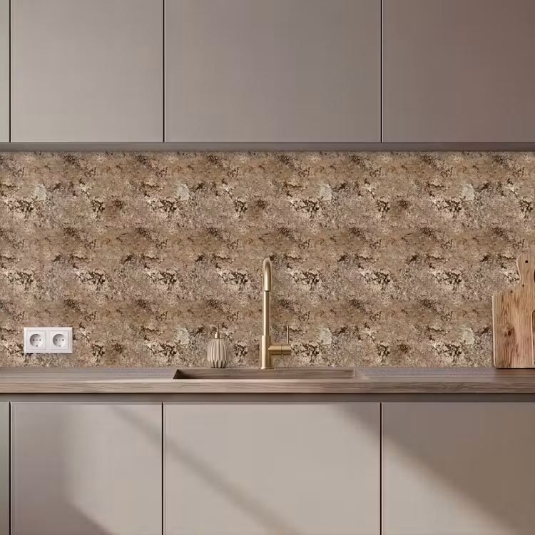 Keuken achterwand - Beige - Graniet - Ruw — 1